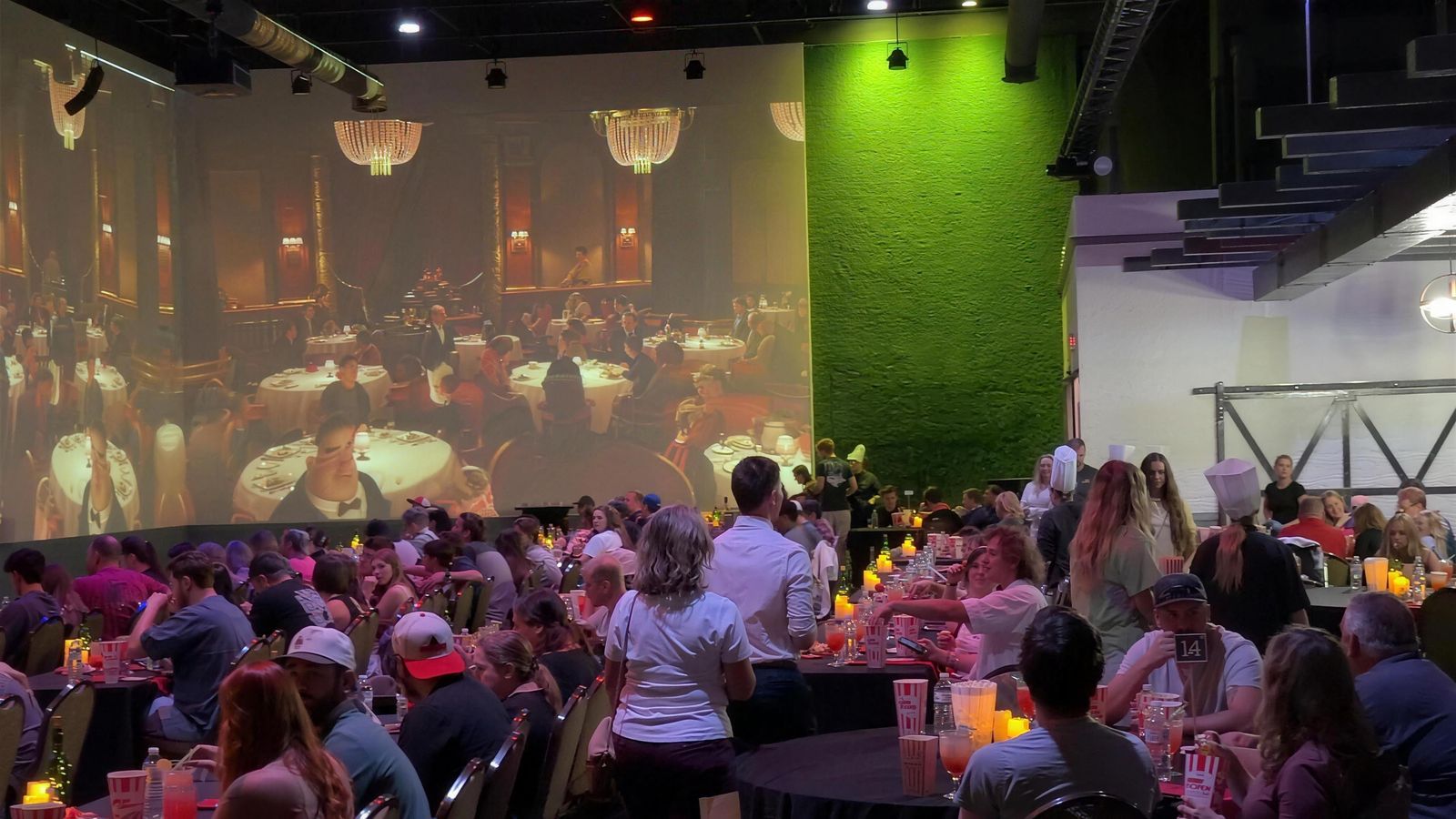 A Cinebites dinner and a movie night at Warehouse 22