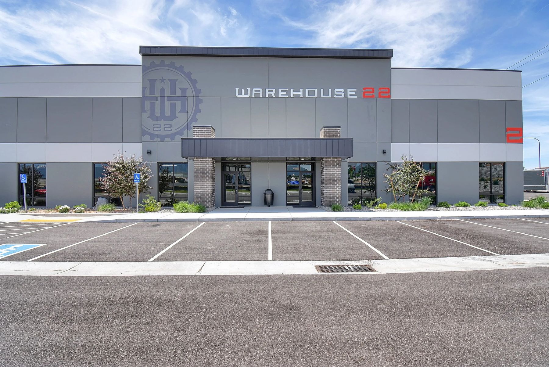 Warehouse 22 Event Center building in Syracuse, Utah